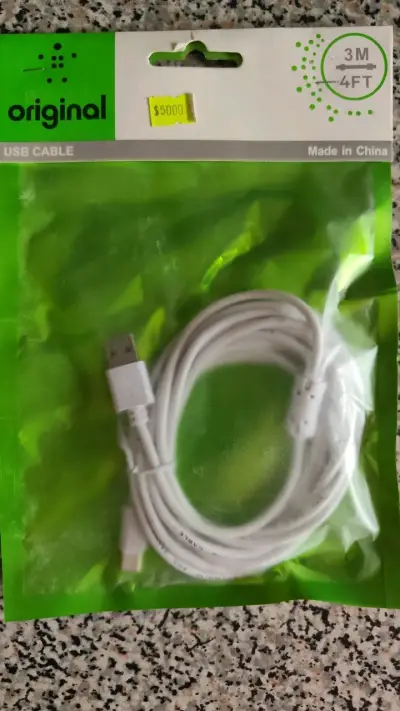 Cable USB de 3 metros original - miniatura 1