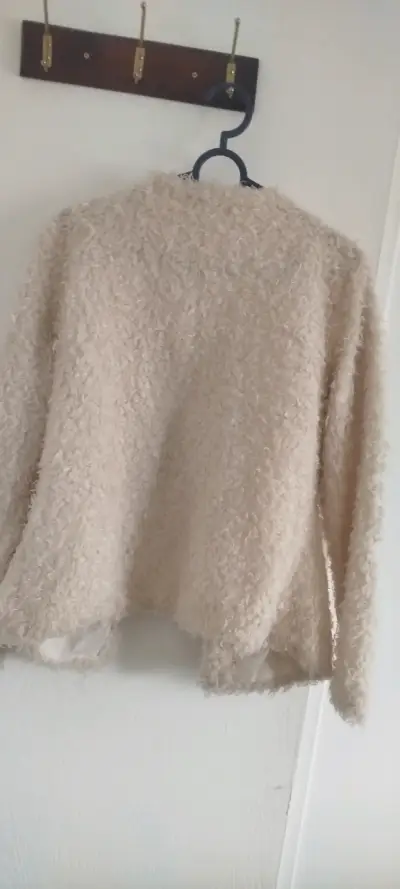Chaqueta de peluche beige Kimera Collection - miniatura 3