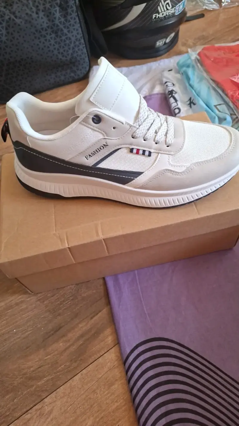 Zapatillas deportivas blancas para hombre - 1
