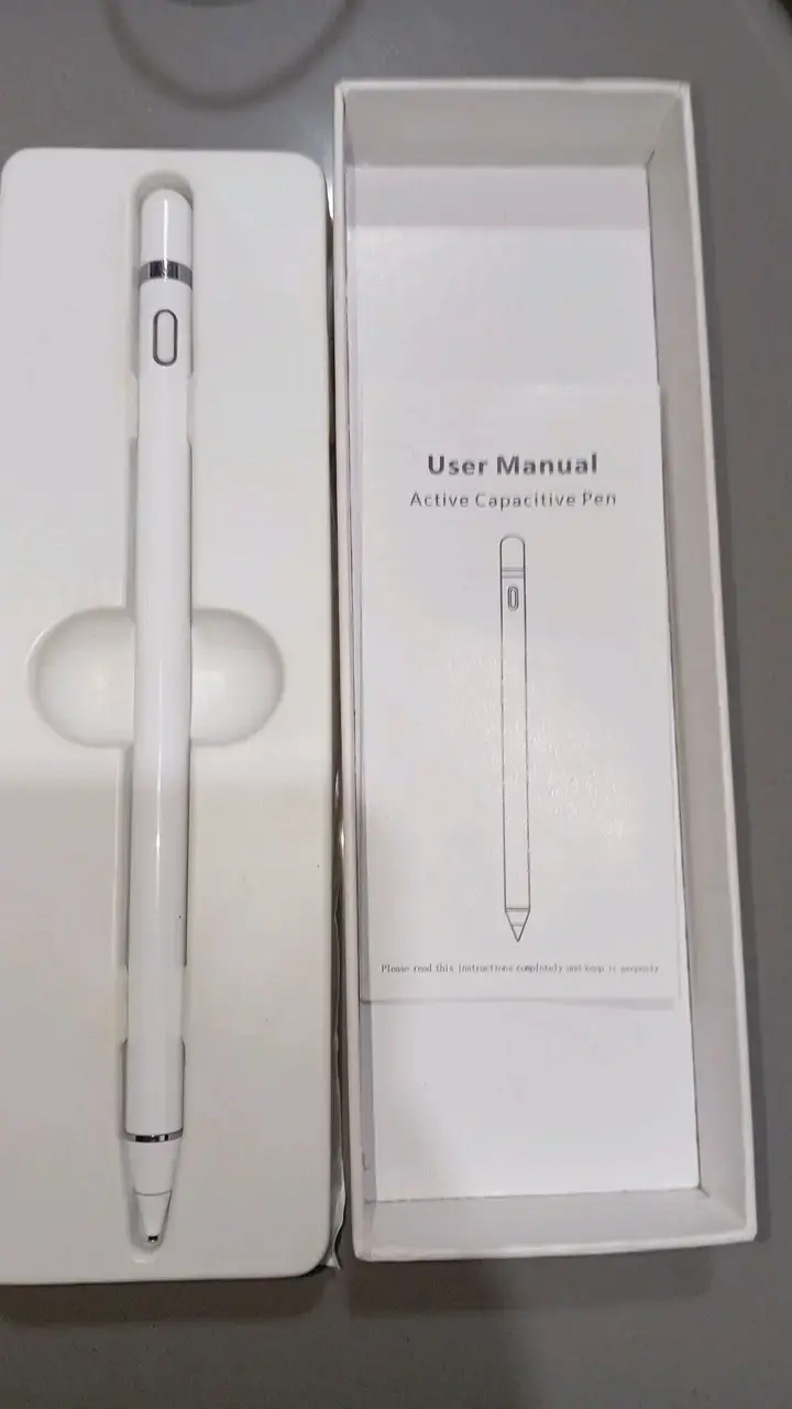 Lápiz Capacitivo Activo Blanco para Pantallas Táctiles