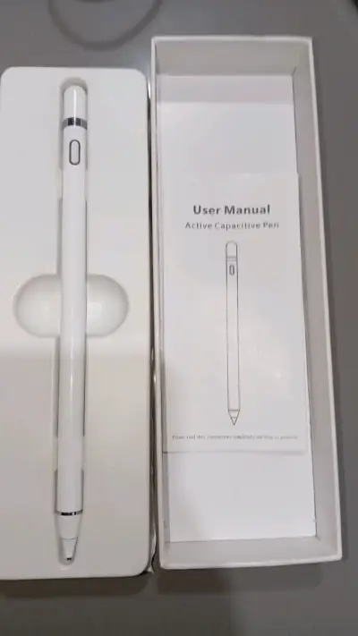 Lápiz Capacitivo Activo Blanco para Pantallas Táctiles - miniatura 1