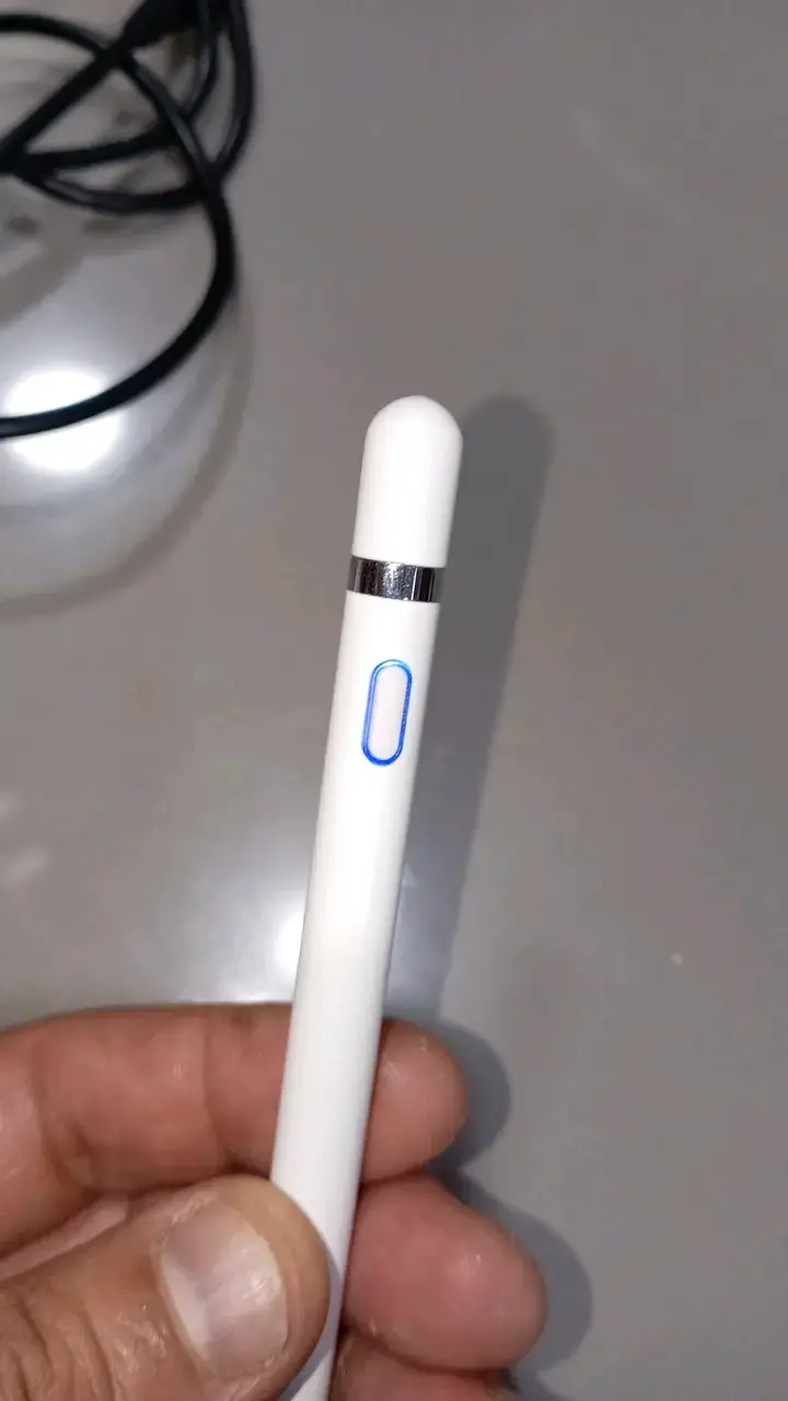 Lápiz Capacitivo Activo Blanco para Pantallas Táctiles - 4