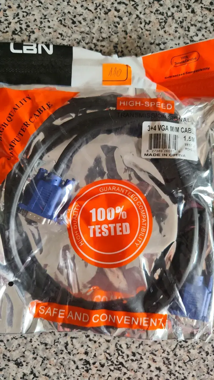 Cable VGA de alta velocidad 1.5m - 1