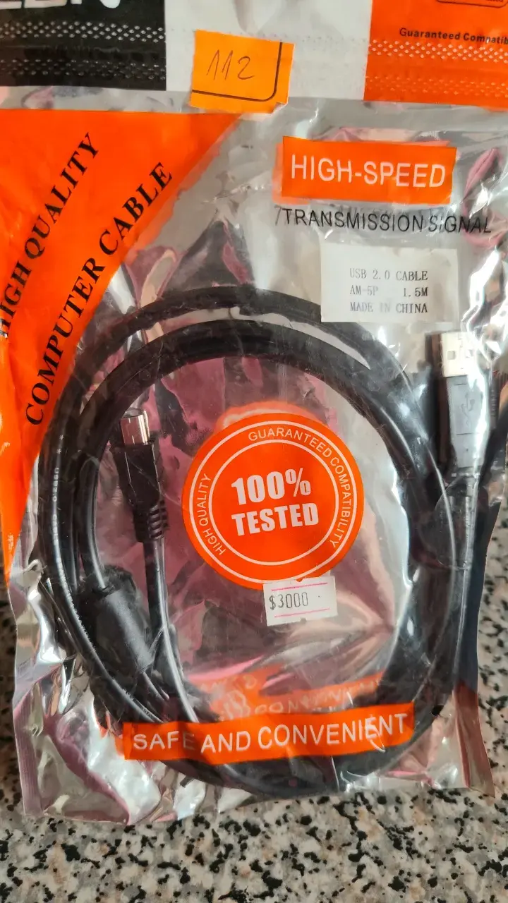 Cable USB 2.0 de Alta Velocidad LBN 1.5m - 2