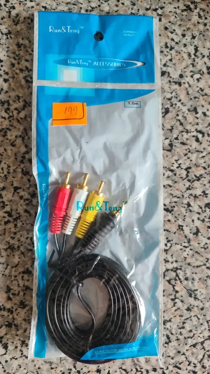 Cable RCA de 1.5m Run&Teng - 1