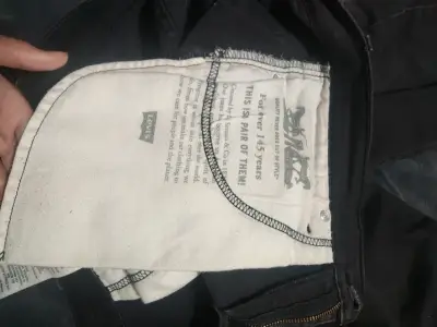 Jeans negros Levi's 511 para hombre - miniatura 4