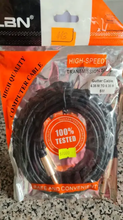 Cable de Guitarra LBN 5 Metros Alta Velocidad - miniatura 2