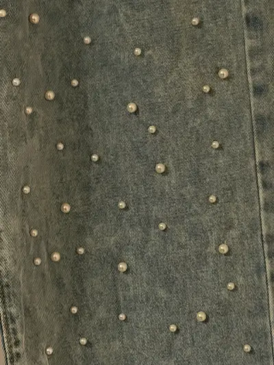 Jeans celeste con perlas decorativas - miniatura 5