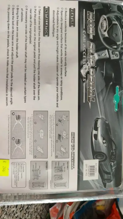 Cubiertas de Pedales Antideslizantes para Auto - miniatura 2