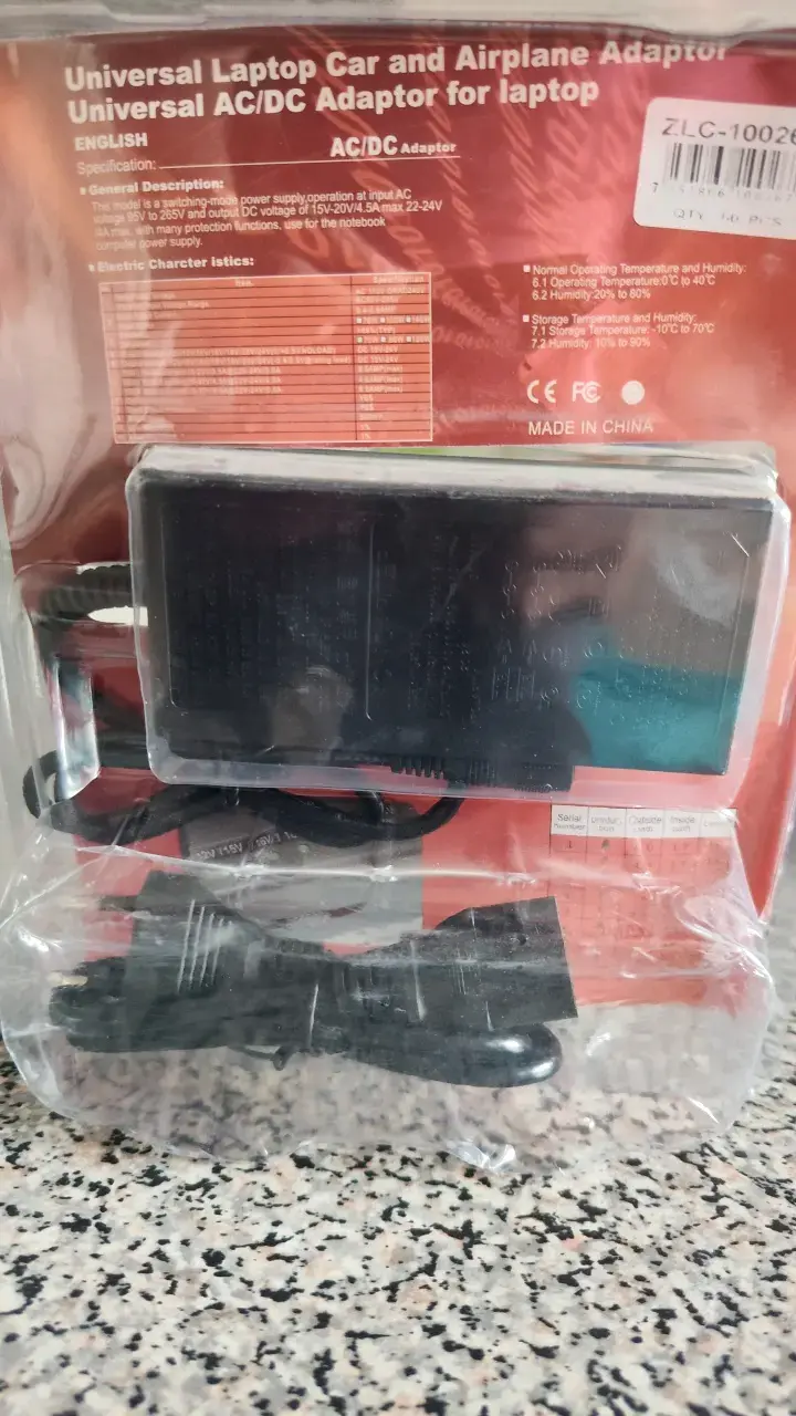 Adaptador de Corriente Universal para Laptop 96W - 2