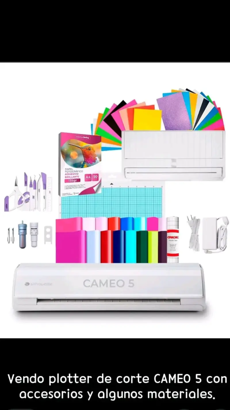 Plotter de Corte Silhouette Cameo 5 con Accesorios