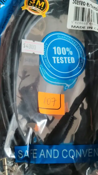 Cable de extensión estéreo de 3 metros - miniatura 2