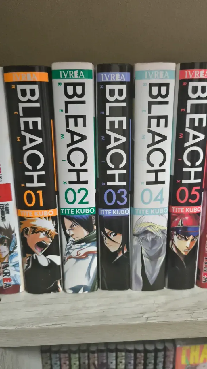 Colección de mangas Bleach tomos 1-5 Ivrea