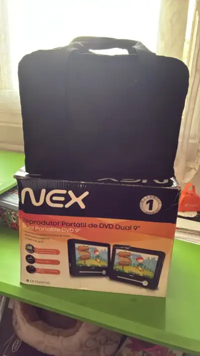 Reproductor portátil de DVD dual 9'' Nex - miniatura 2