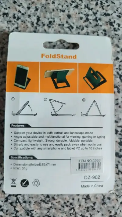 Soporte plegable para dispositivos móviles - miniatura 2