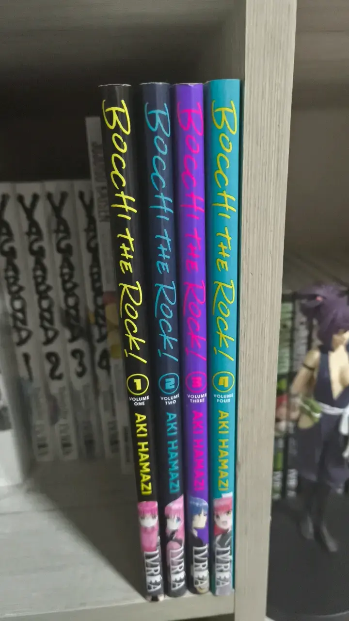 Colección de mangas Bocchi the Rock volúmenes 1-4