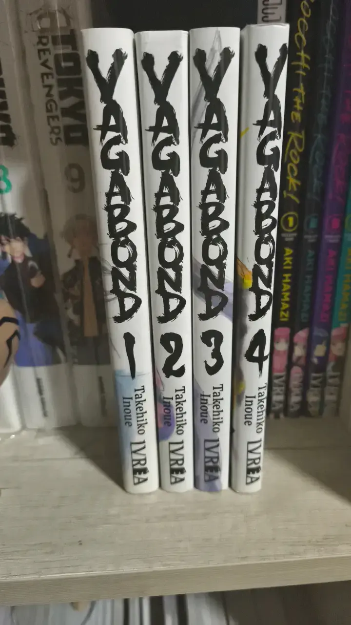 Colección de mangas Vagabond 1-4 de Takehiko Inoue