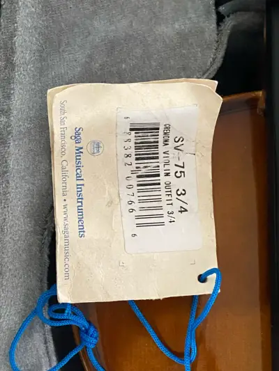 Violín Cremona SV-75 3/4 con estuche - miniatura 3