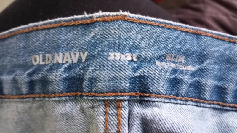 Jeans Old Navy Slim Azul - 3