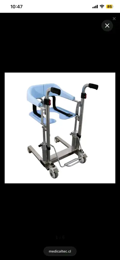 Silla de traslado para personas con movilidad reducida - miniatura 2