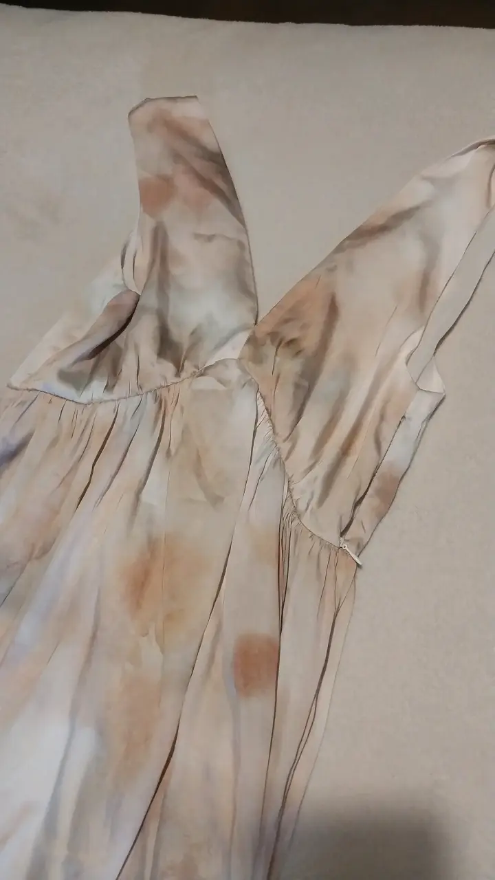 Vestido largo estampado H&M talla XS - 2