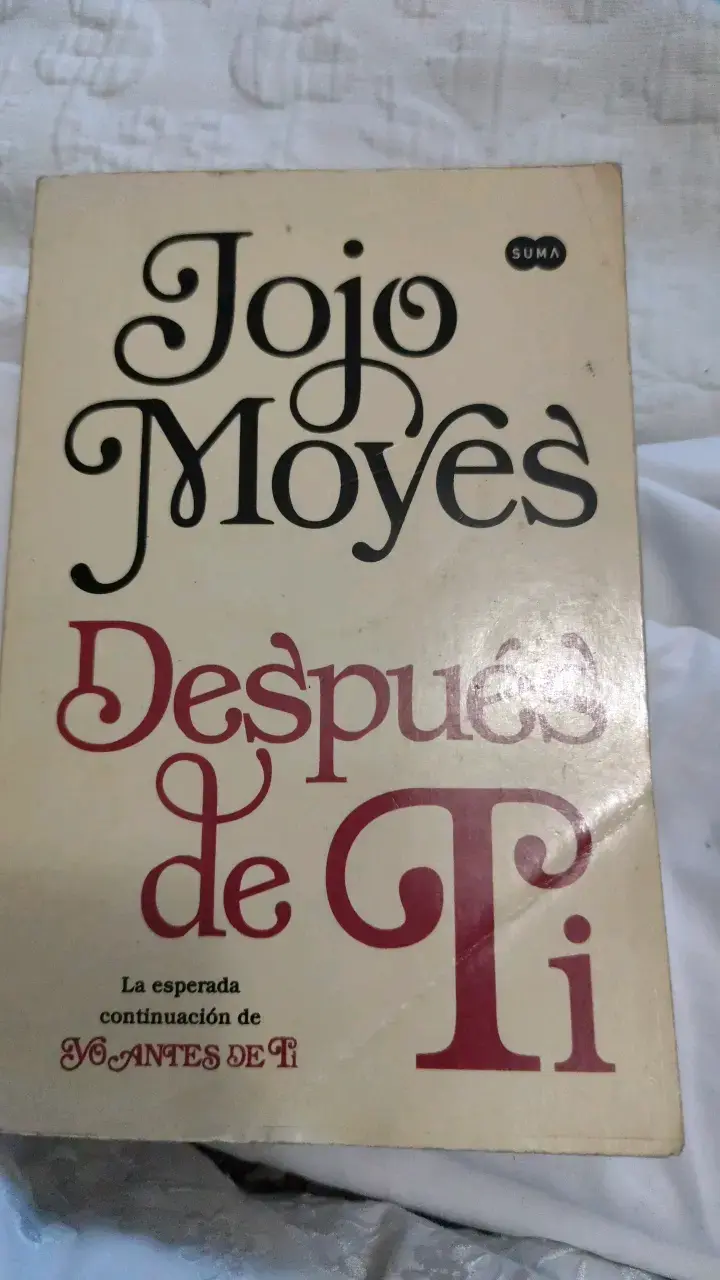 Libro 'Después de Ti' de Jojo Moyes