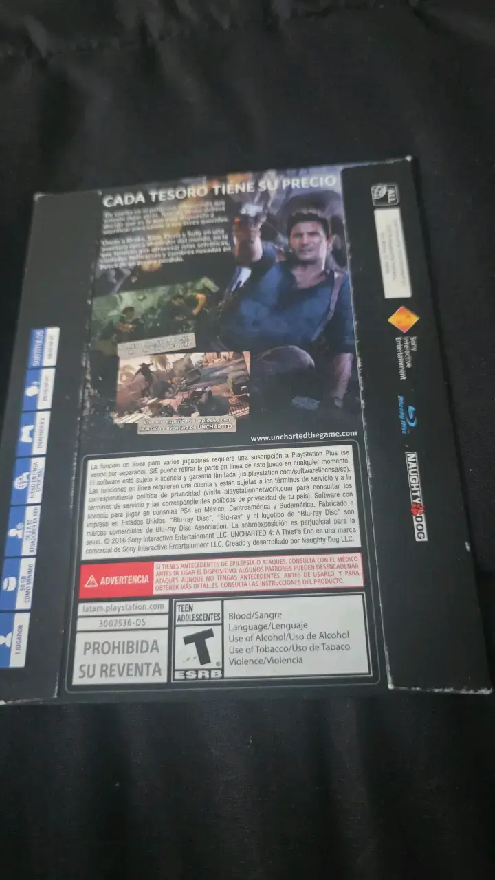Juego PS4 Uncharted 4: A Thief's End - 2