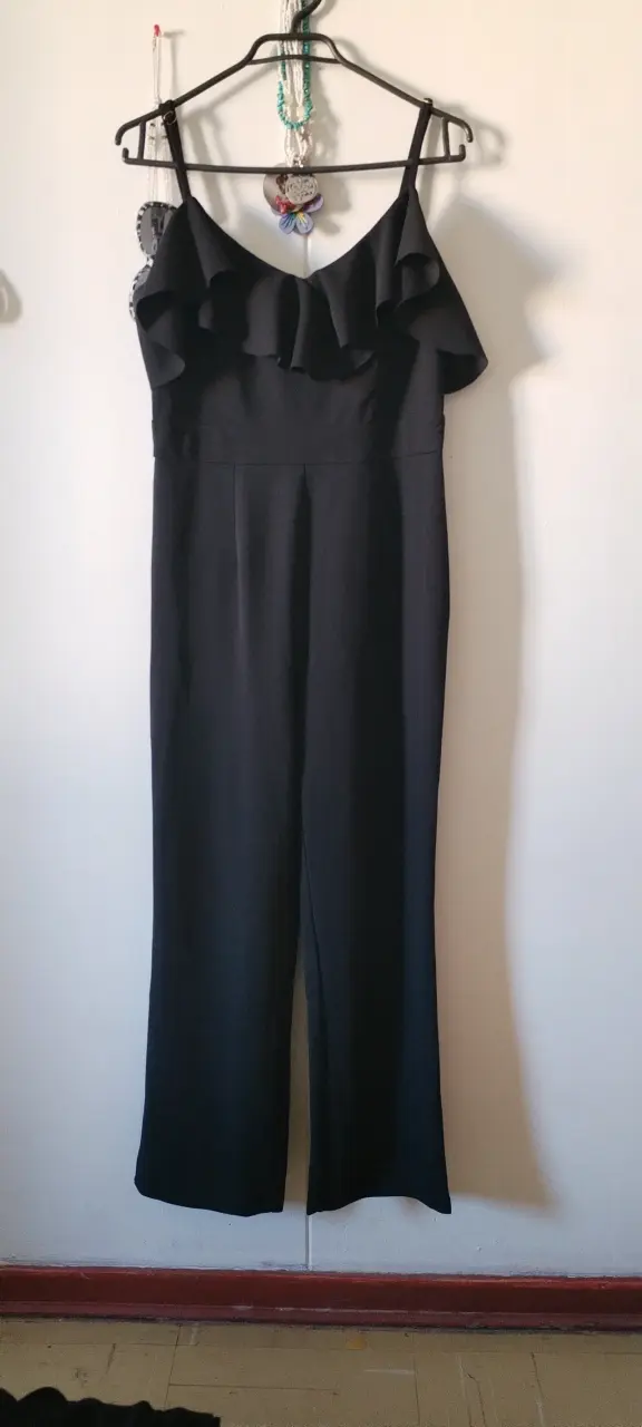 Pantalones culotte a rayas rojas y negras - 4