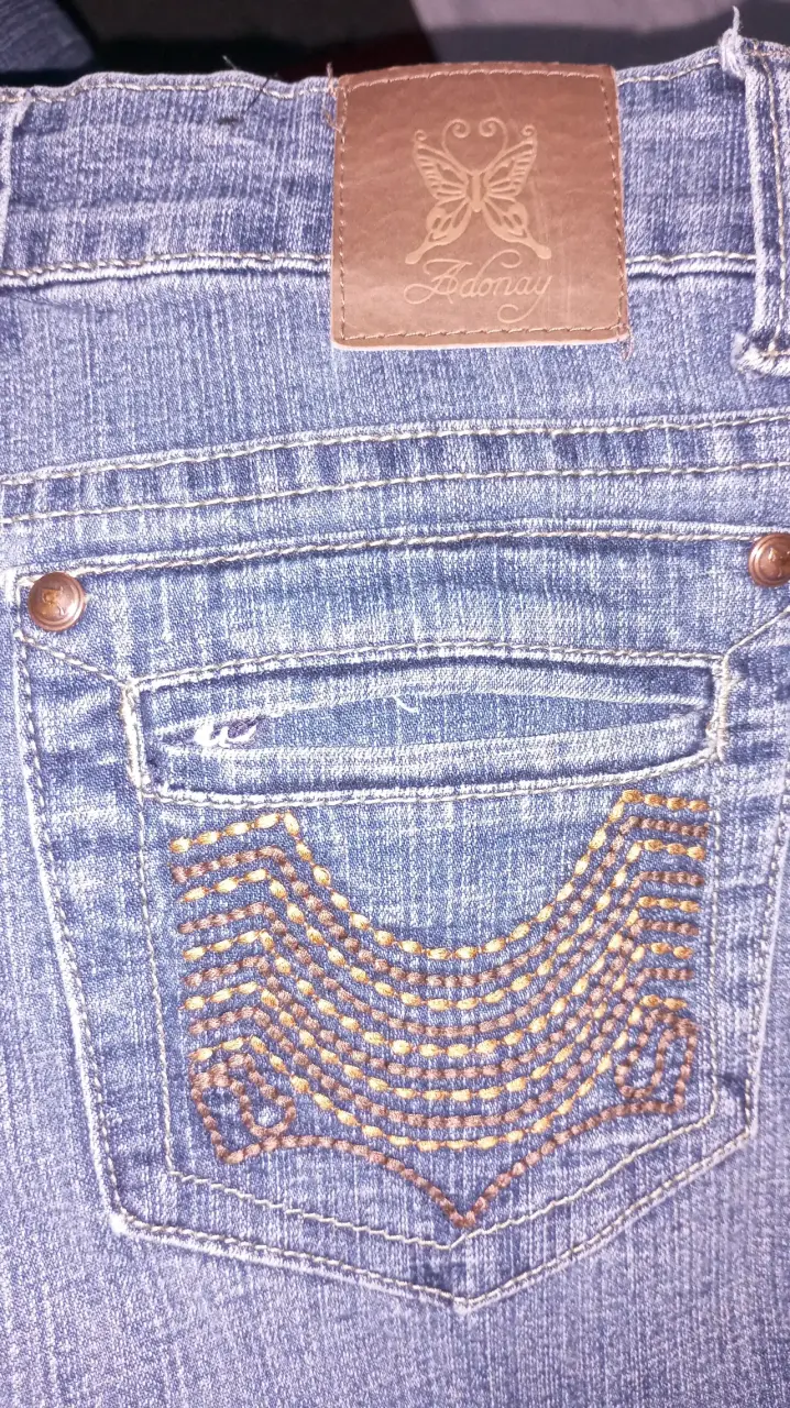 Jeans azul mujer Adonay talla 40 - 4