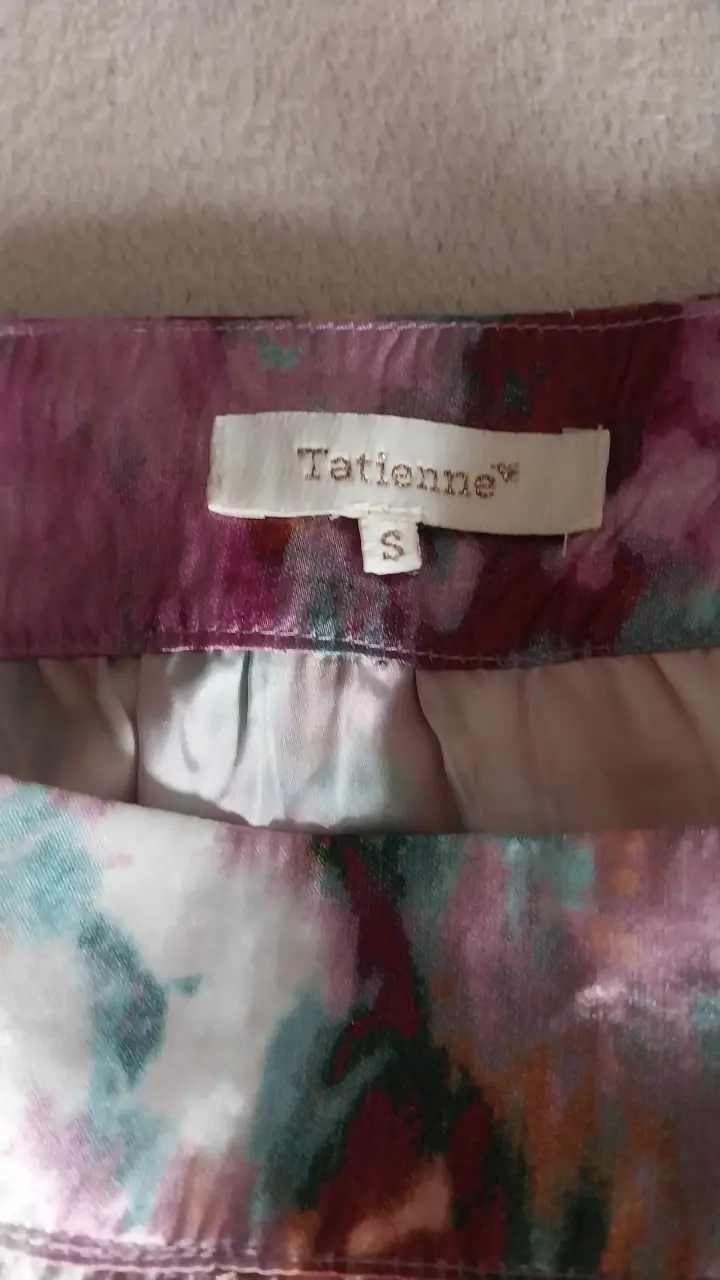 Falda larga estampada multicolor Tatienne - 3
