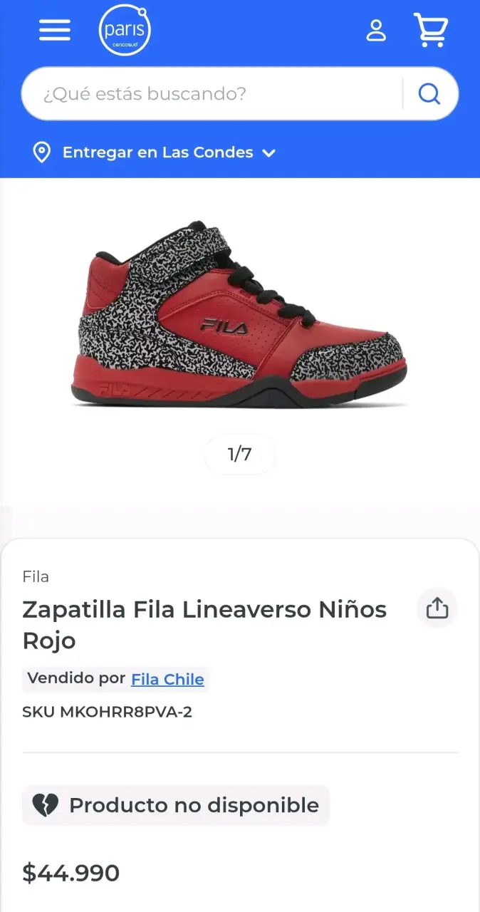 Zapatillas Fila Lineaverso Niños Rojo - 2