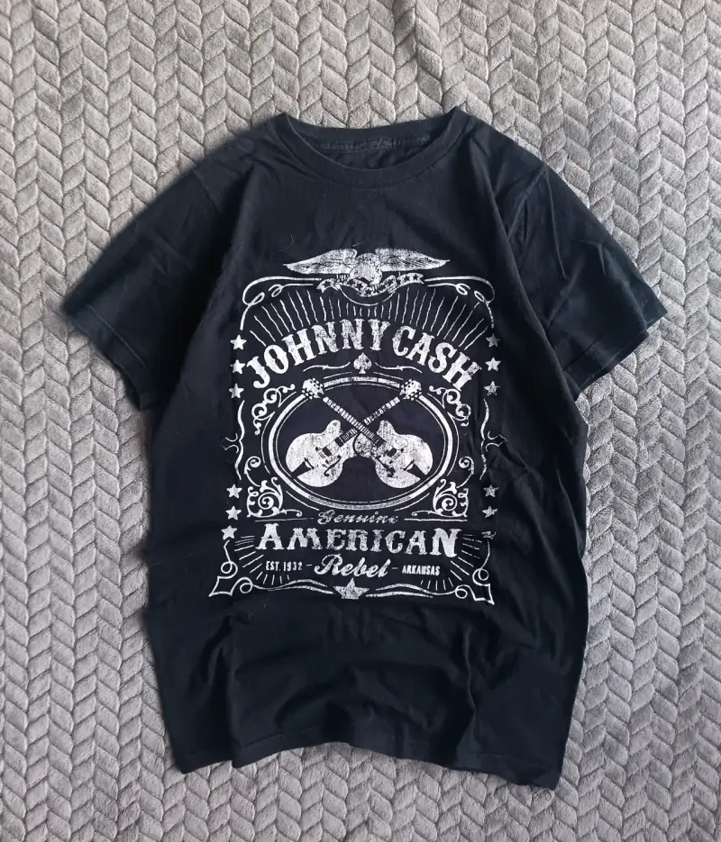 Polera negra Johnny Cash del 2009 - 1