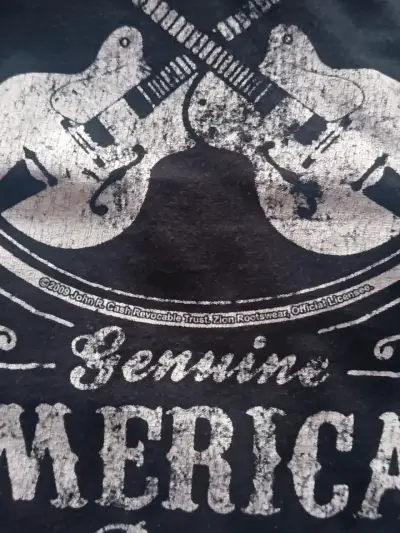 Polera negra Johnny Cash del 2009 - miniatura 2
