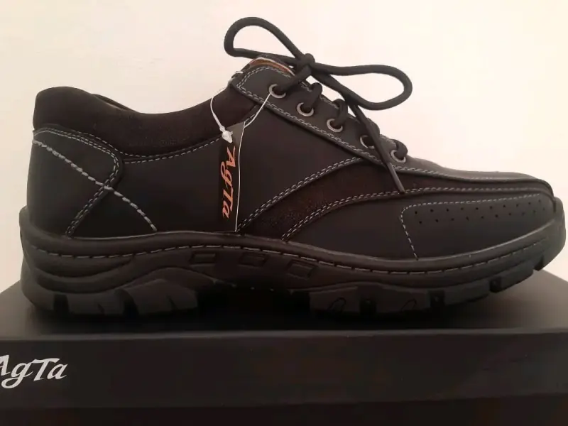 Zapatos de cuero Agta para hombre - 1