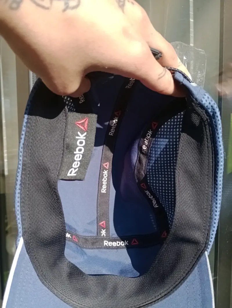 Gorra deportiva azul Reebok unisex - 4