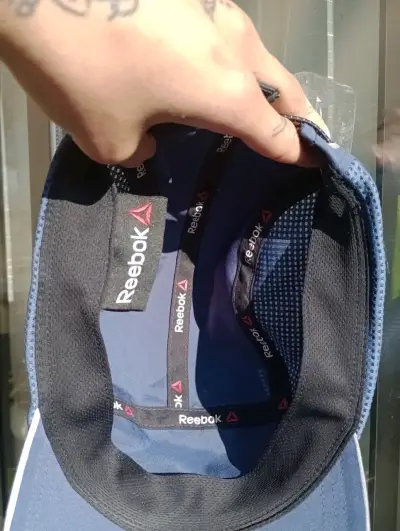 Gorra deportiva azul Reebok unisex - miniatura 4