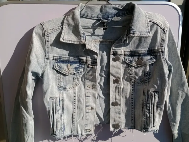 Chaqueta de mezclilla corta - 2