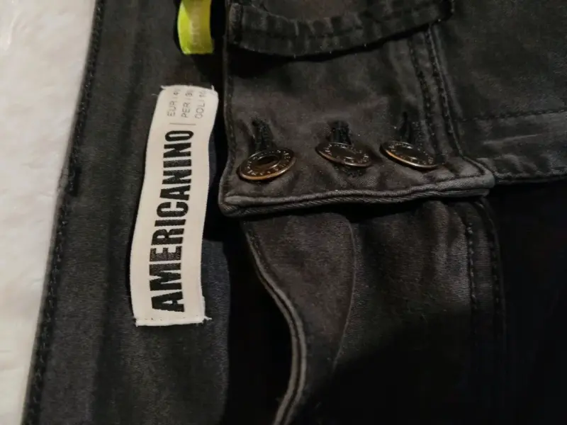 Jeans negros ajustados para mujer Americanino - 2