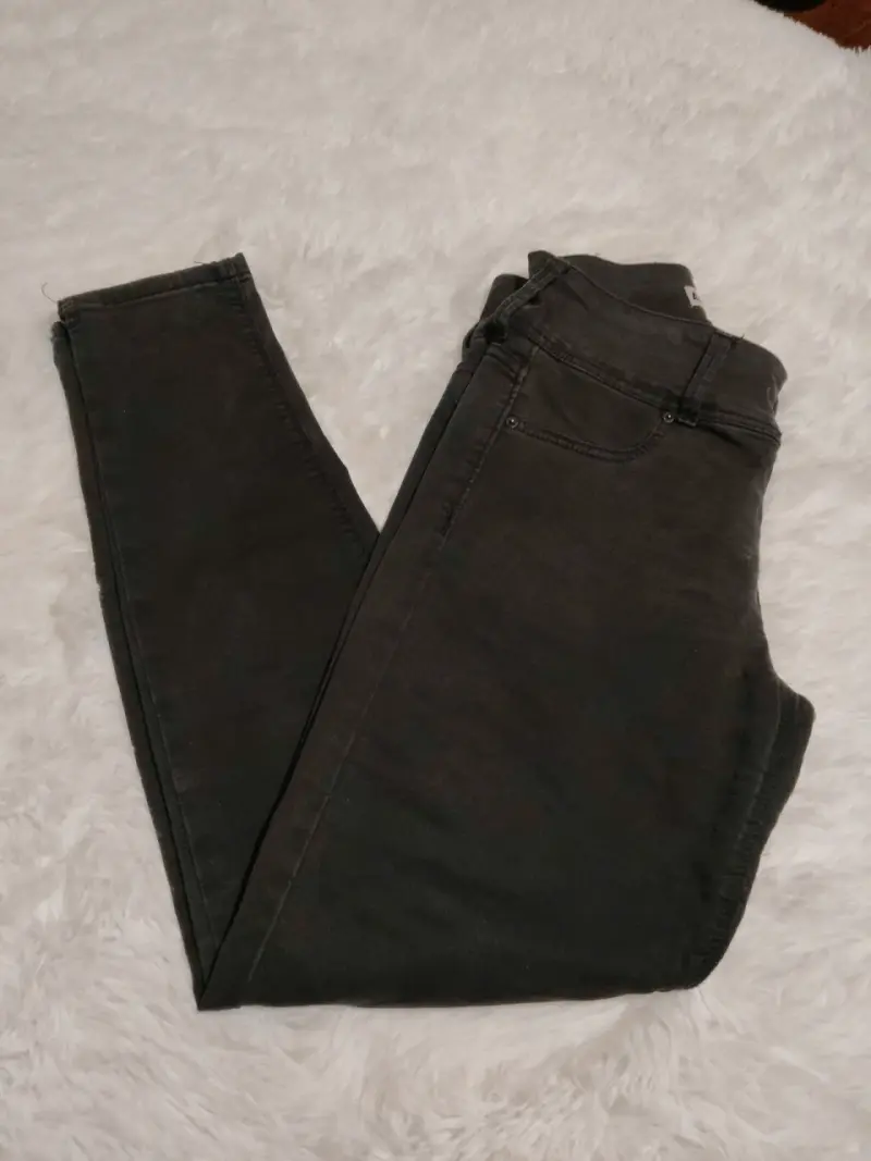 Jeans negros ajustados para mujer Americanino - 3
