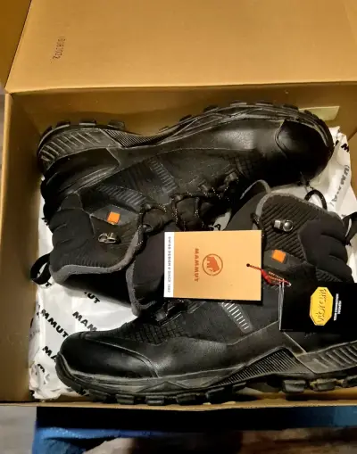 Botas de montaña Mammut para hombre en negro - miniatura 1