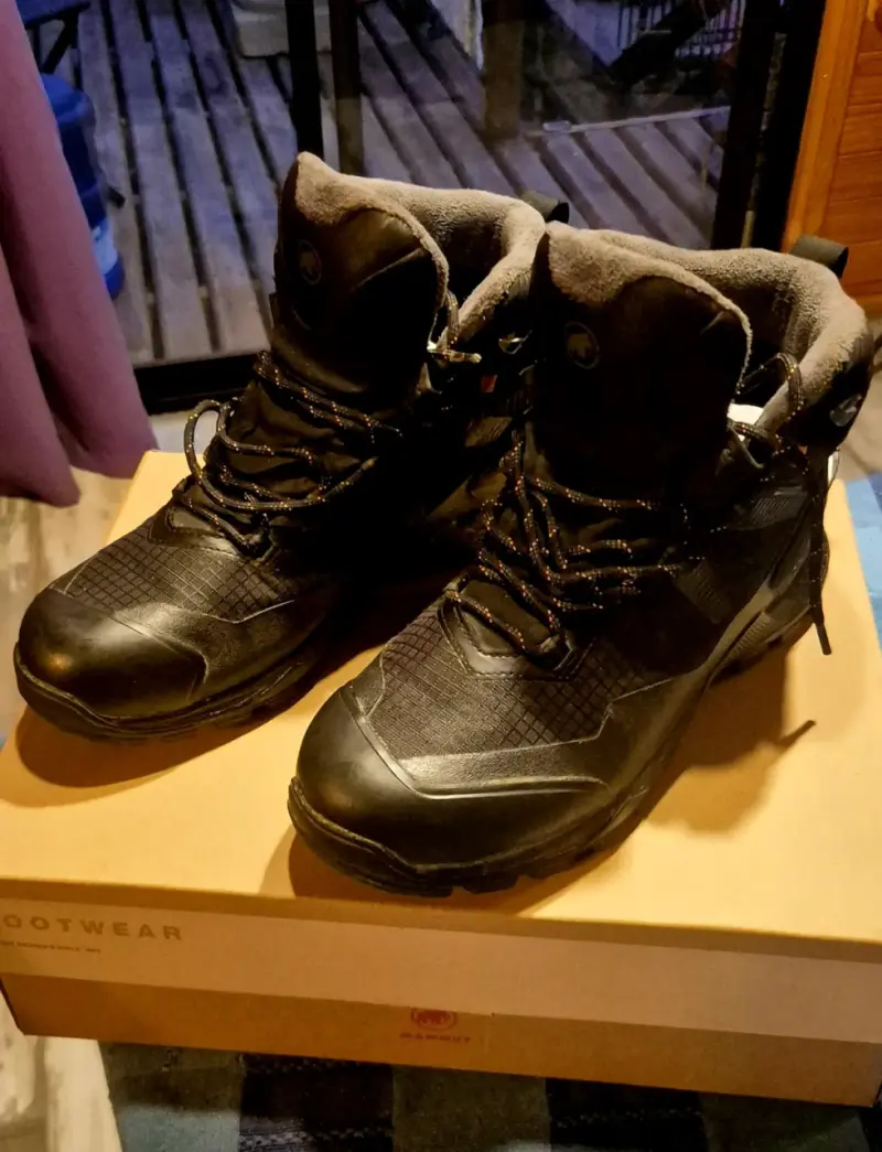 Botas de montaña Mammut para hombre en negro - 2