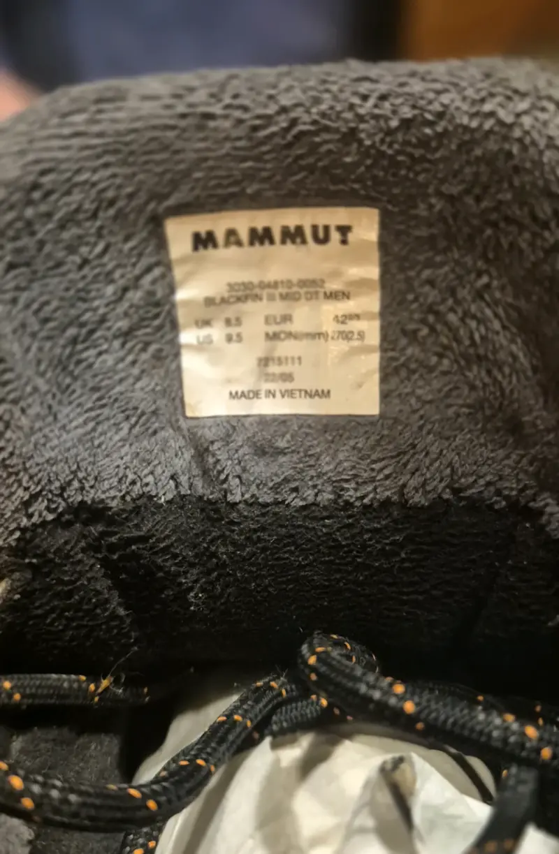 Botas de montaña Mammut para hombre en negro - 3