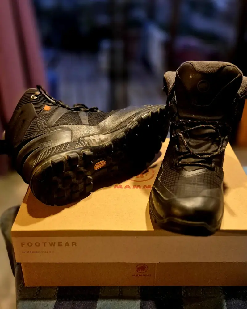 Botas de montaña Mammut para hombre en negro - 5