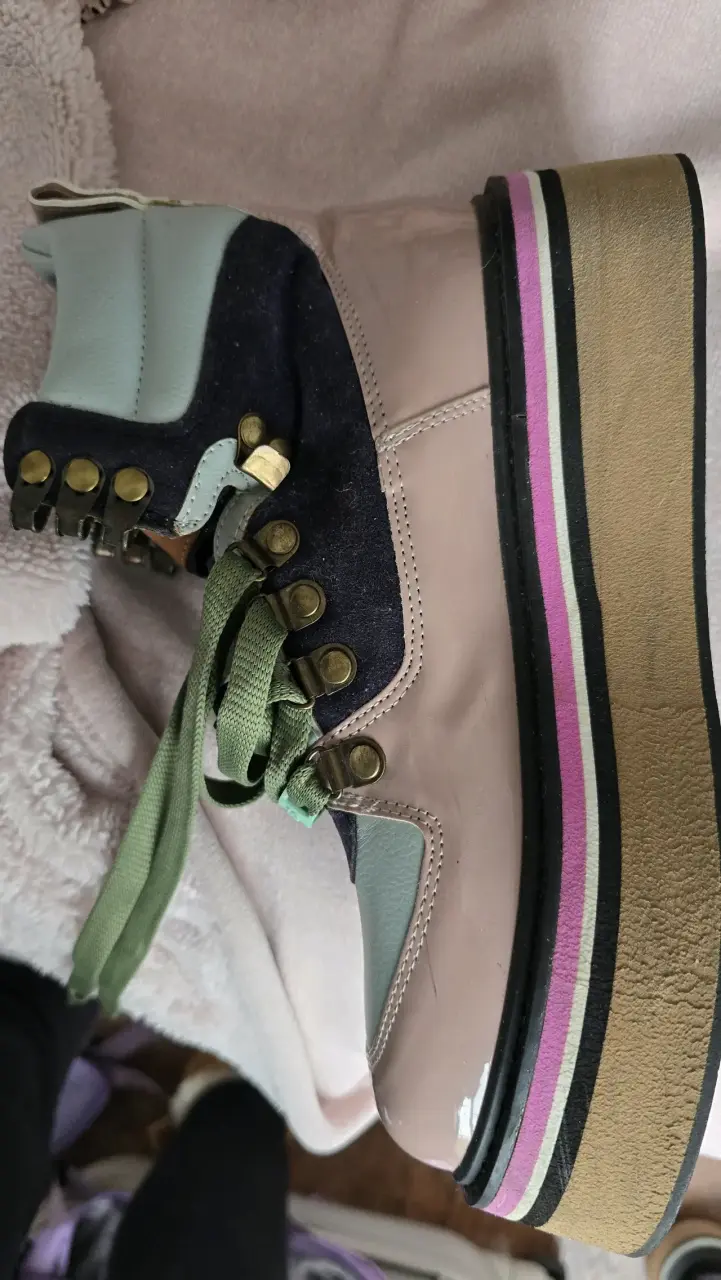 Botas de montaña Rocas multicolor para mujer - 2