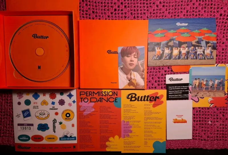 Álbum de música Butter peaches versión - 2