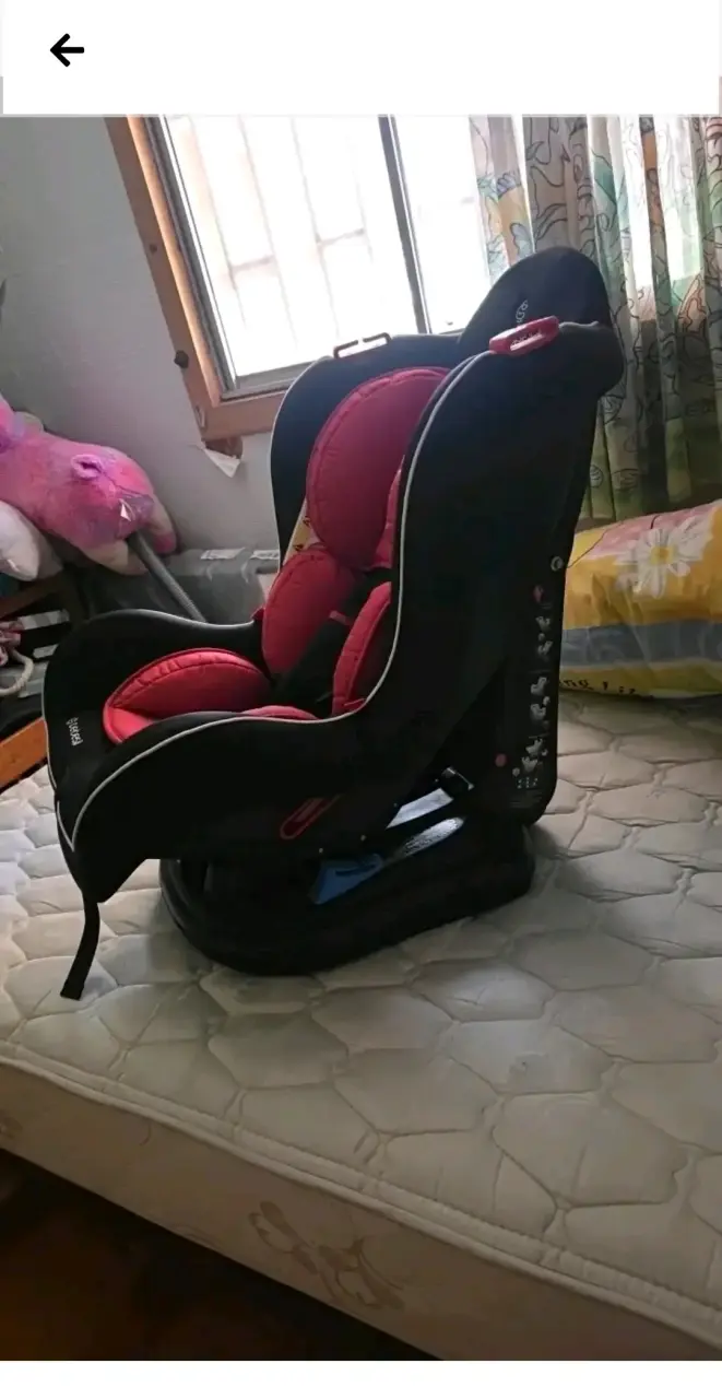 Silla de Auto Bebesit GTI Negra y Roja - 2