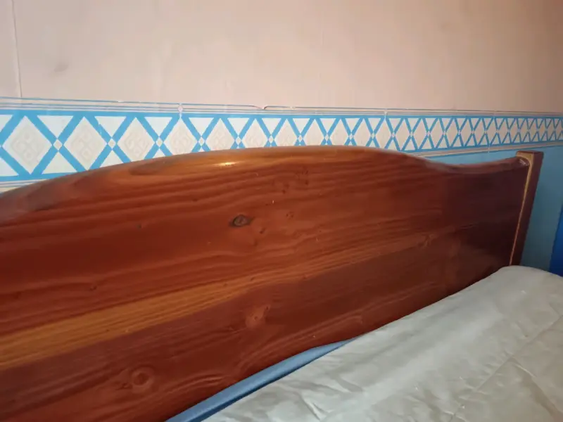 Cama King de Madera con Colchón Incluido - 3