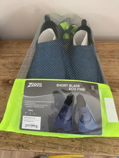 Aletas cortas Zoggs Eco para natación - miniatura 1