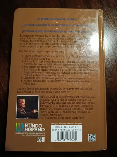 Libro 'Nueva Evidencia Que Demanda Un Veredicto' de Josh McDowell - miniatura 2