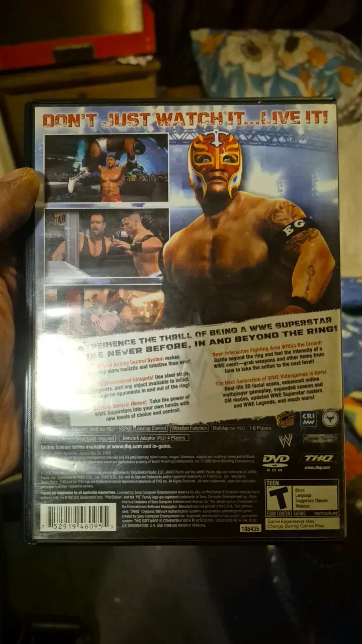 Juego WWE SmackDown vs Raw 2007 para PS2 - 2